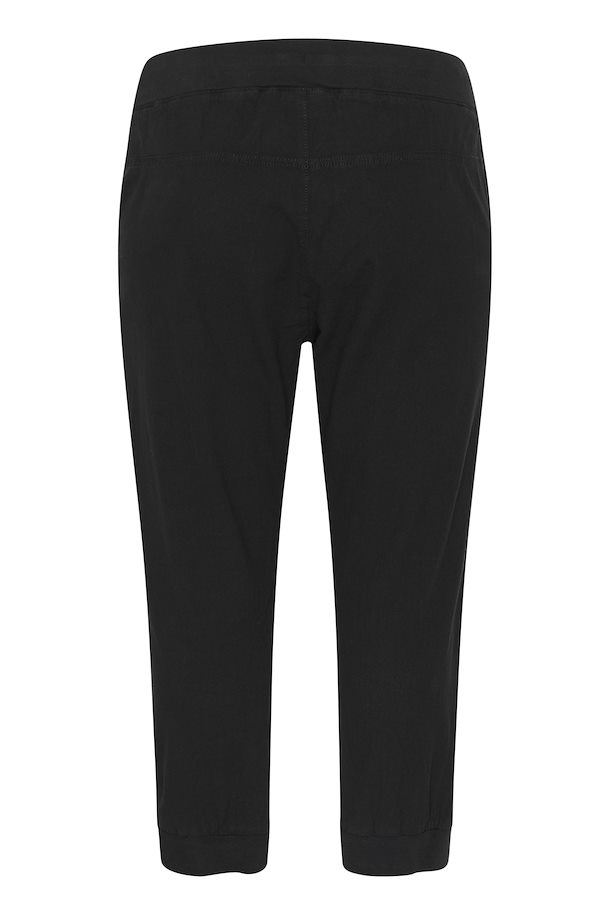 Buy the NWT Womens Black Classic High Rise Back Zip Capri Pants